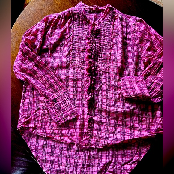 Free people tuxedo shirt - Picture 2 of 7